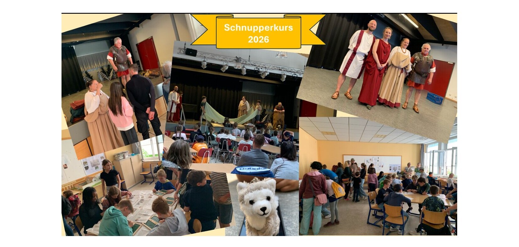 Impressionen des Schnupperkurses Latein