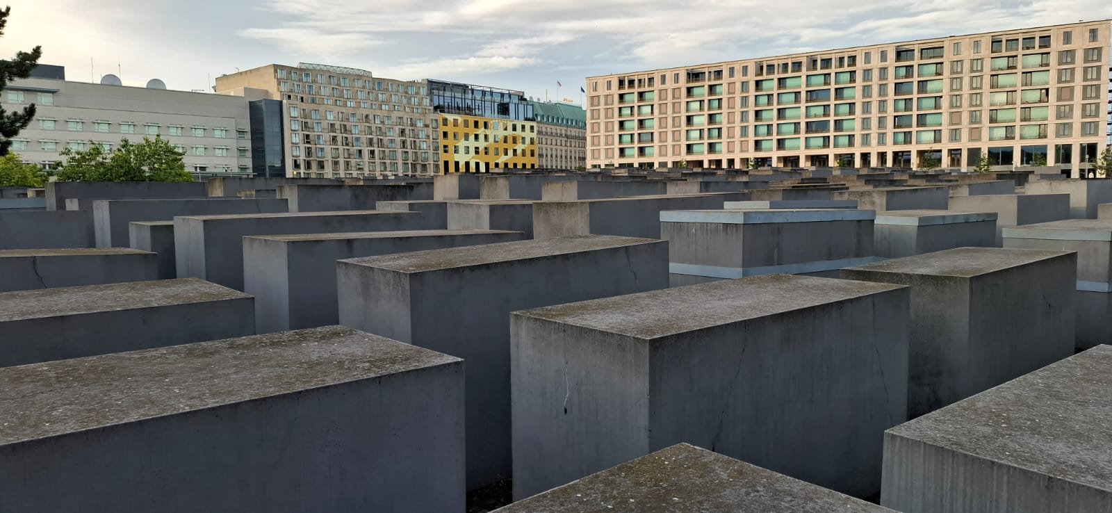 Zu sehen das Holocaust-Mahnmal in Berlin.